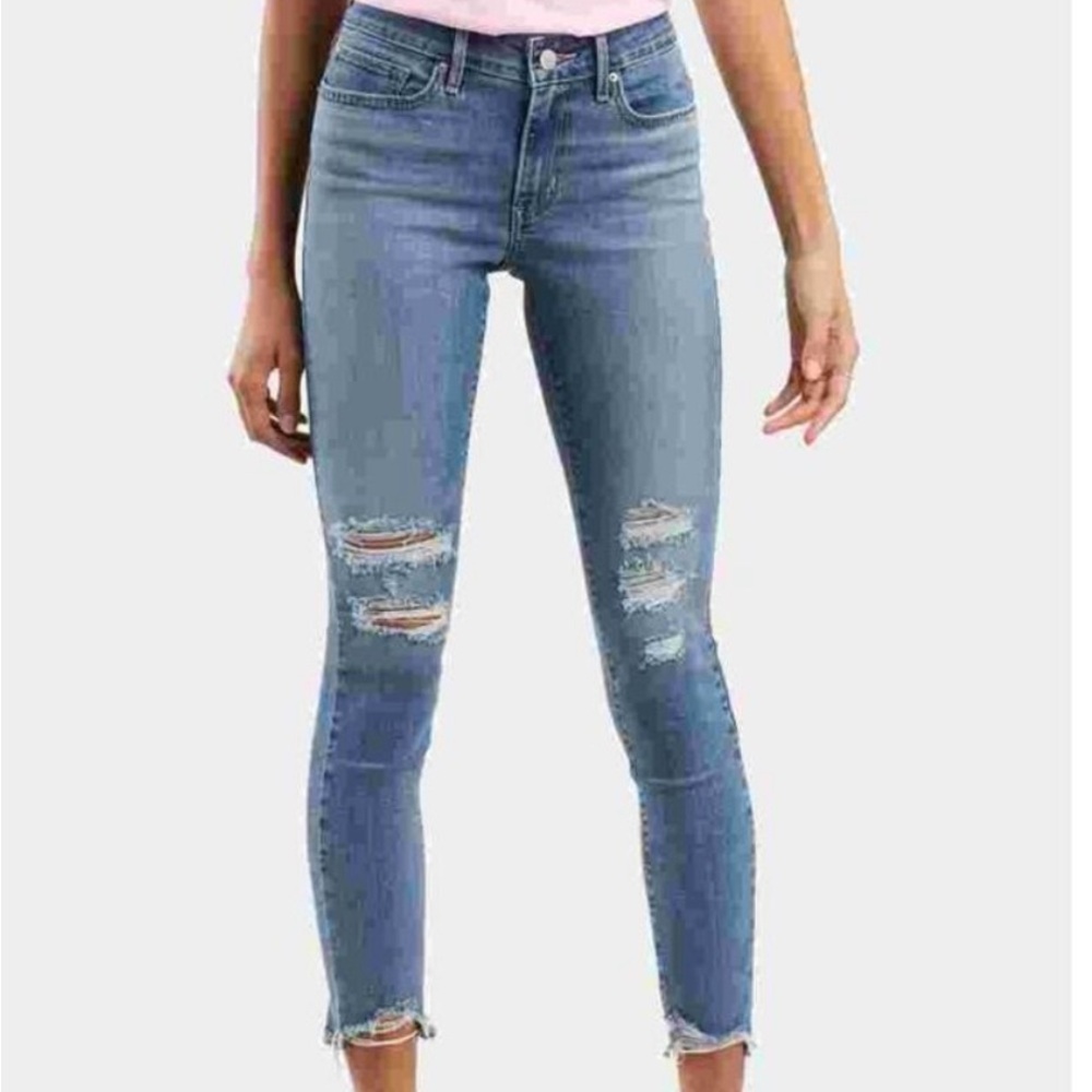 Levi’s 711 skinny ankle jeans size 24